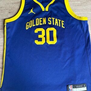 Boy’s Large Golden State Steph Curry Basketball Jersey